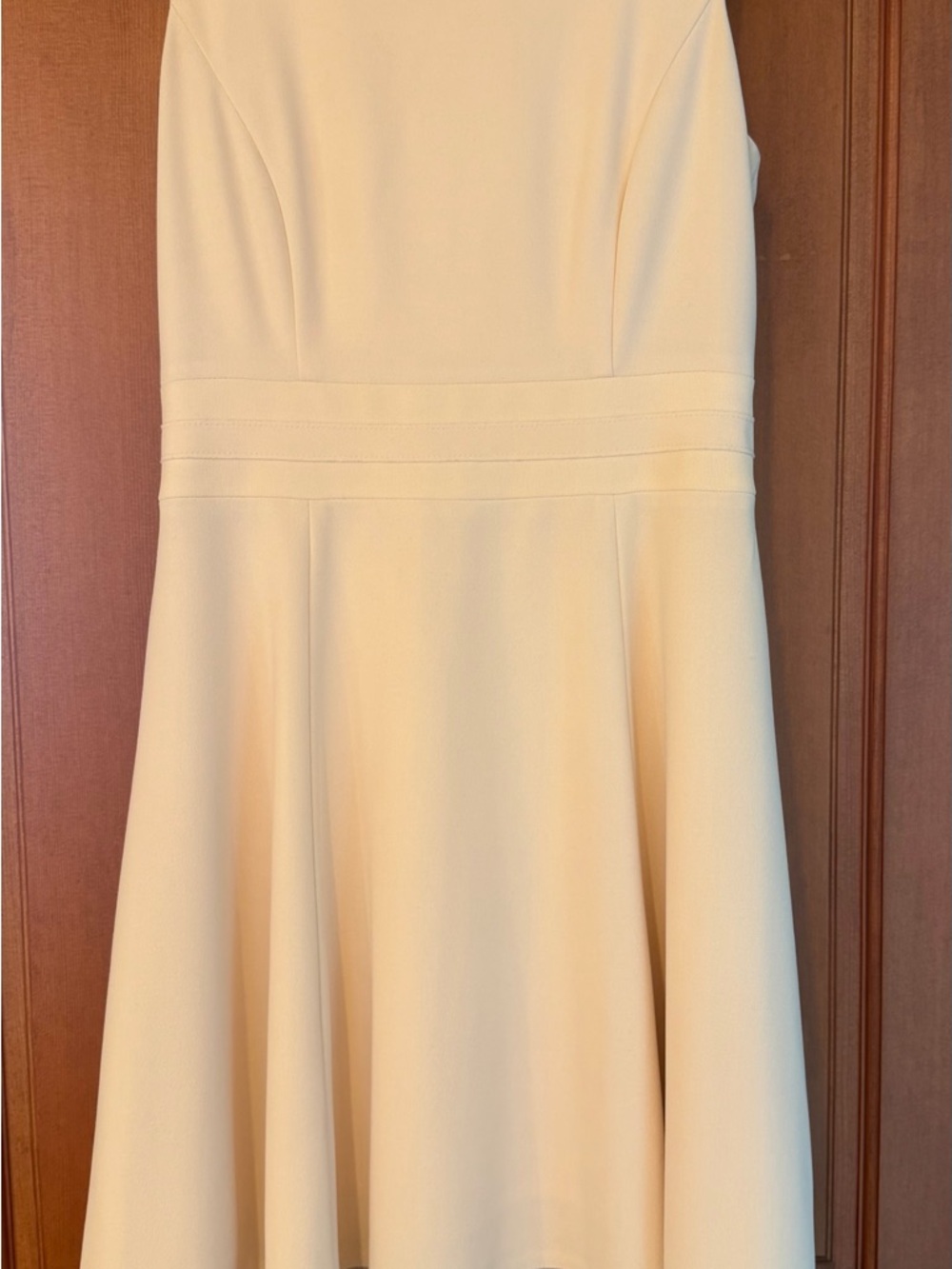 Calvin Klein Fit & Flare Dress – Cream/Ivory | Size 4